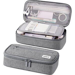 Pencil Case, Large Storage Organizer for Stationery, Back - to - School Essentia